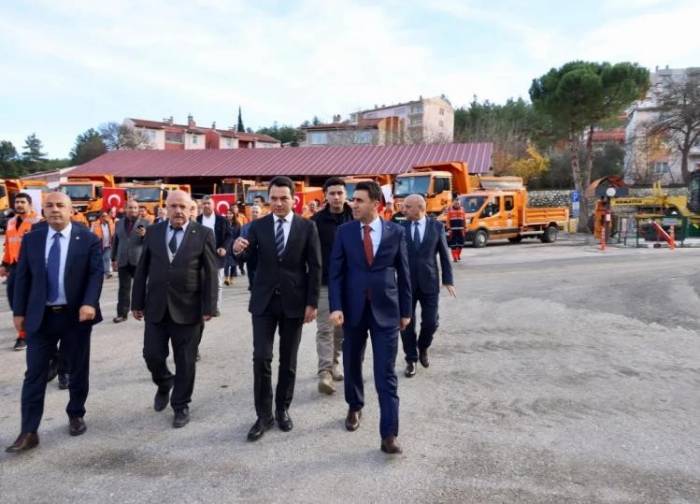 Vali Aygöl Karayolları Kış Sezonu Açılışına Katıldı