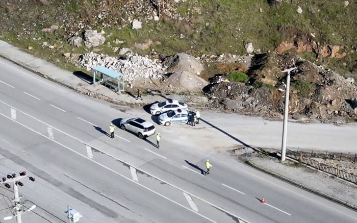 Bitlis’te Drone Destekli Trafik Denetimi Yapıldı