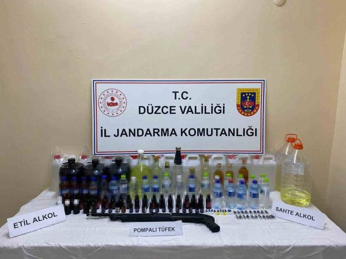 Jandarmadan Yılbaşı Öncesi Sahte İçki Operasyonu
