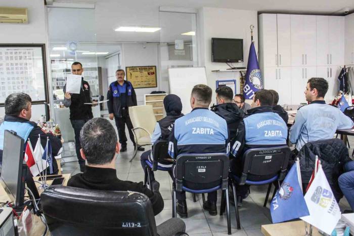 Karacabey Zabıta Eğitimden Geçti