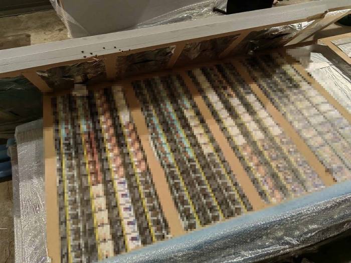 Sınır Kapısında 11 Bin 400 Kutu Kaçak Sigara Ele Geçirildi