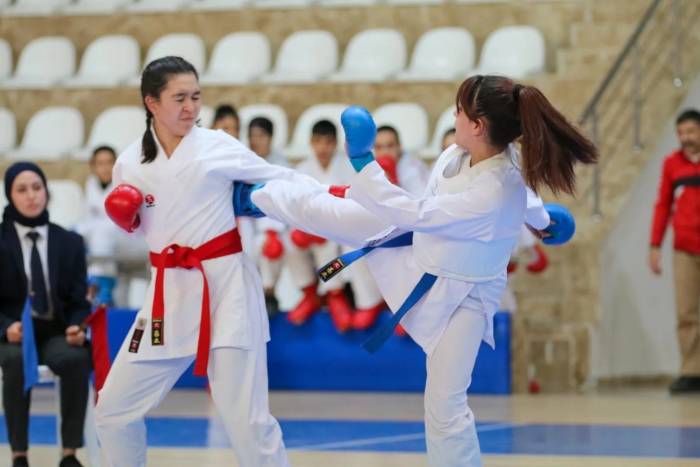 Karateciler Madalya İçin Mücadele Etti