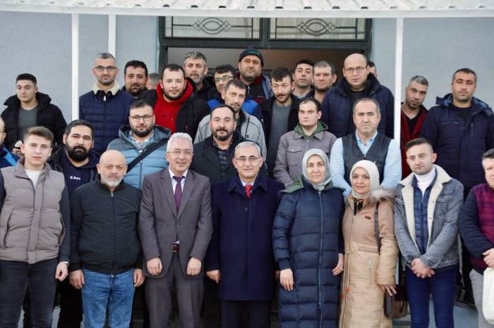 Alim Işık’tan Makine İkmal Bakım Ve Onarım Müdürlüğüne Ziyaret