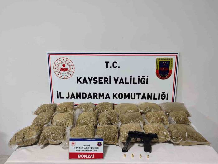 Kayseri’de 16 Kilo Uyuşturucu Ele Geçirildi