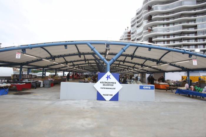 Küçükçekmece’ye Yepyeni Bir Pazar Alanı Daha Kavuştu