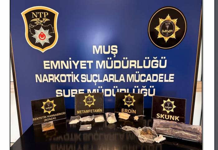 Muş’ta Uyuşturucu Operasyonu: 8 Gözaltı