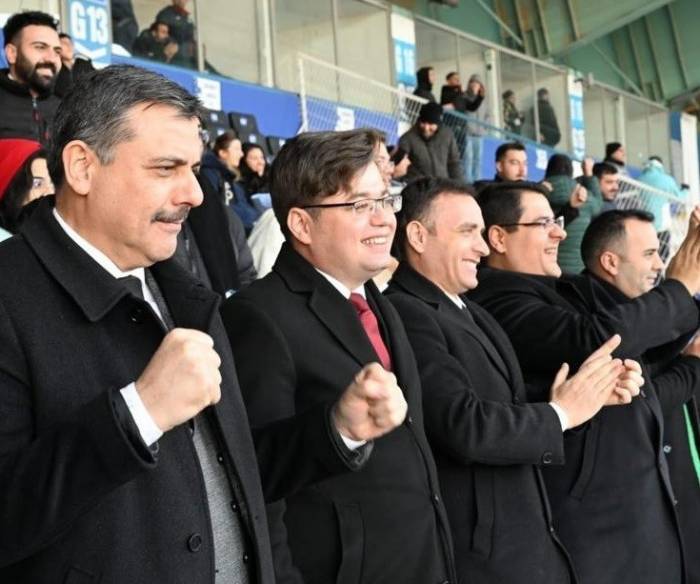 Vali Çiftçi’nin Erzurumspor Sevinci