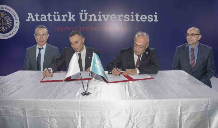 Atatürk Üniversitesi, İş Birliği Protokollerine Bir Yenisi Daha Ekledi