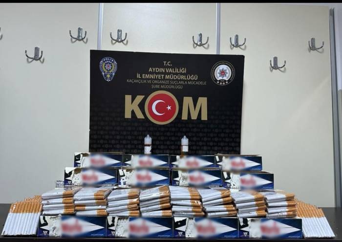 Aydın’da 90 Binin Üzerinde Makaron Ele Geçirildi