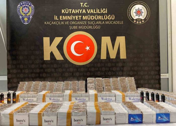 Kütahya’da Kaçak Tütün Operasyonu: 13 Gözaltı