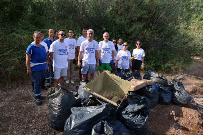 Marmaris’te 5 Yılda 500 Bin Ton Atık Toplandı