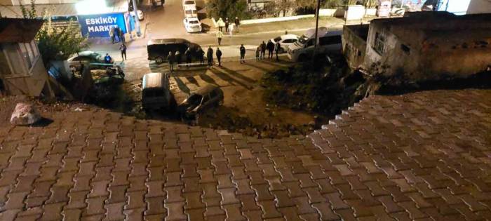 Milas’ta Toprak Kayması