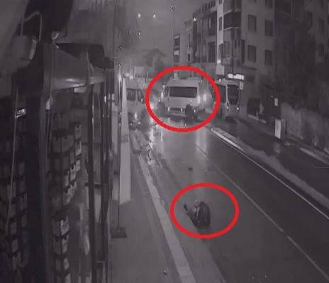 Metrelerce Sürüklendiği Anlar Kamerada: 2 Yaralı