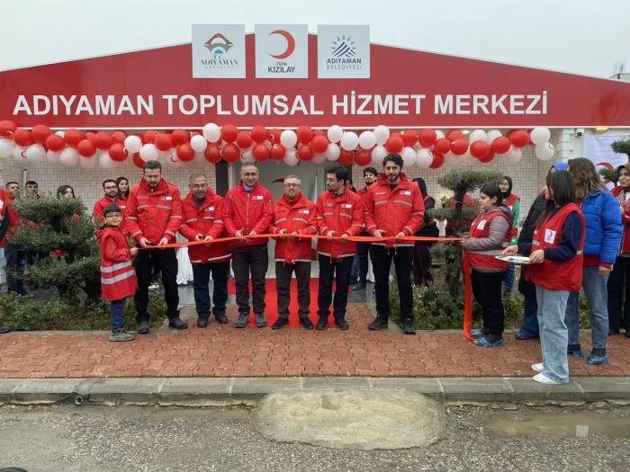 Adıyaman Toplumsal Hizmet Merkezi’nin Açılışı Yapıldı