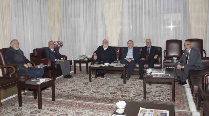 Rektör Çomaklı’nın Stk Temsilcileri İle Görüşmeleri Devam Ediyor