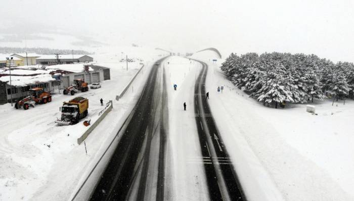 Erzincan’ın Yüksek Kesimlerinde Kar Yağışı Etkisini Artırdı