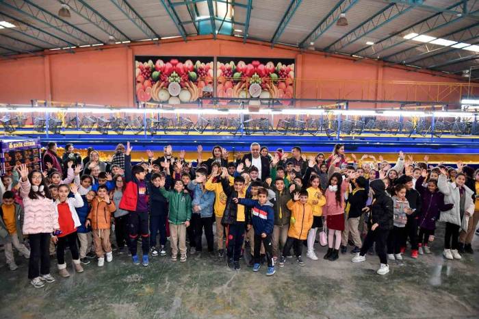 Çocuklar Yerli Malının Tüketiciye Ulaşma Öyküsünü Halde Öğrendi