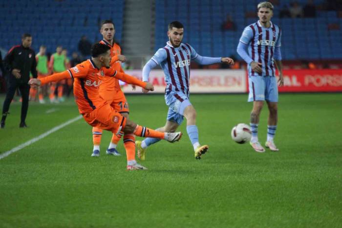 Trendyol Süper Lig: Trabzonspor: 1 - Rams Başakşehir: 1 (Maç Sonucu)