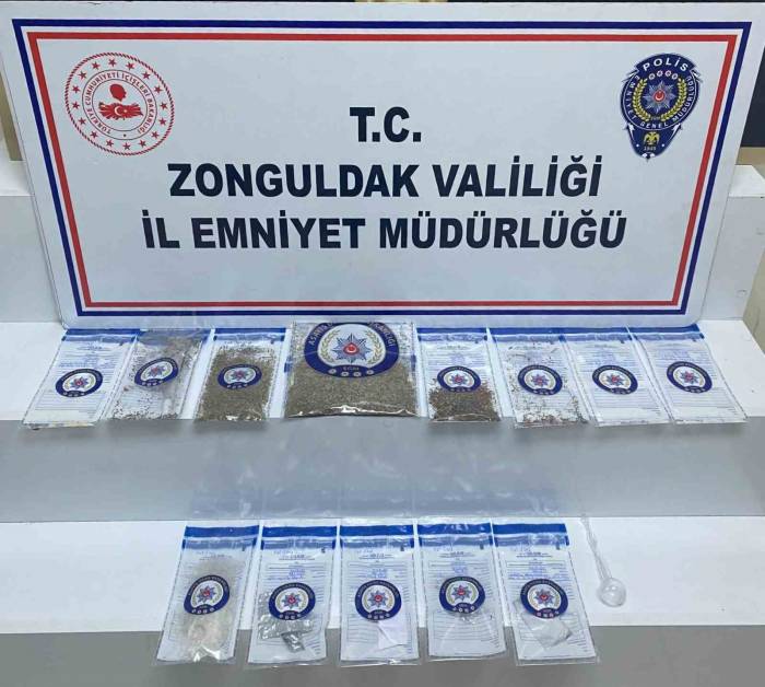 Zonguldak’ta Uyuşturucu Operasyonunda 4 Kişi Tutuklandı