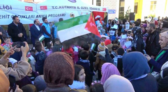 Kütahya’da "Dünya Şehit Çocuklar Günü" Programı