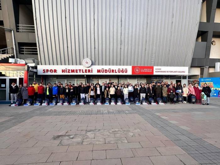 Yetenek Taraması Sporcularına Malzeme Desteği