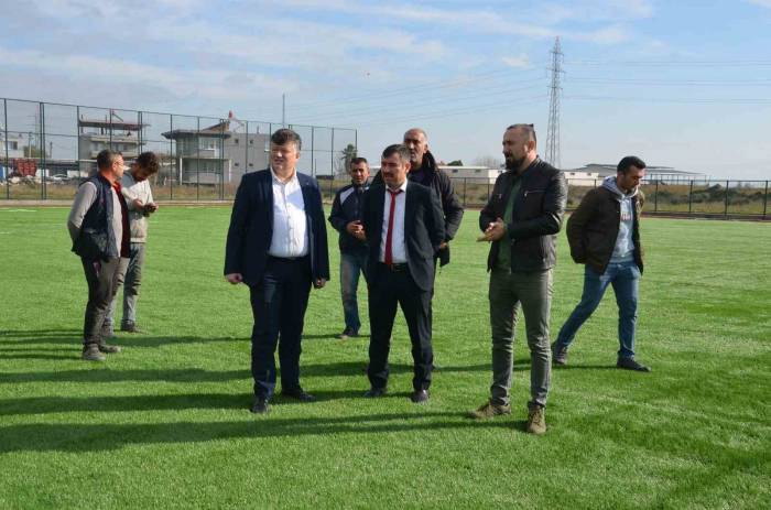 Sazlı Sahası Yenileniyor