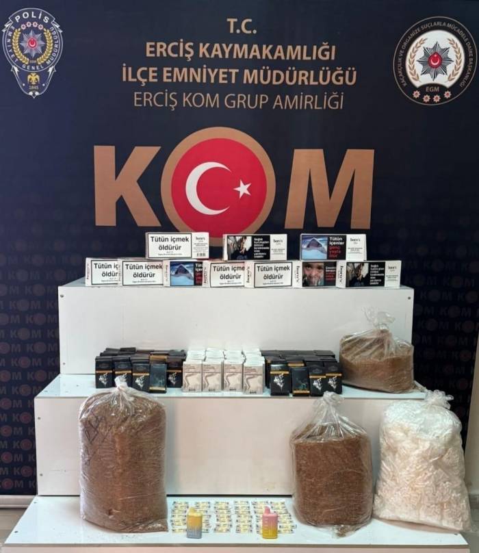 Van’da Gümrük Kaçakçılığı Operasyonu