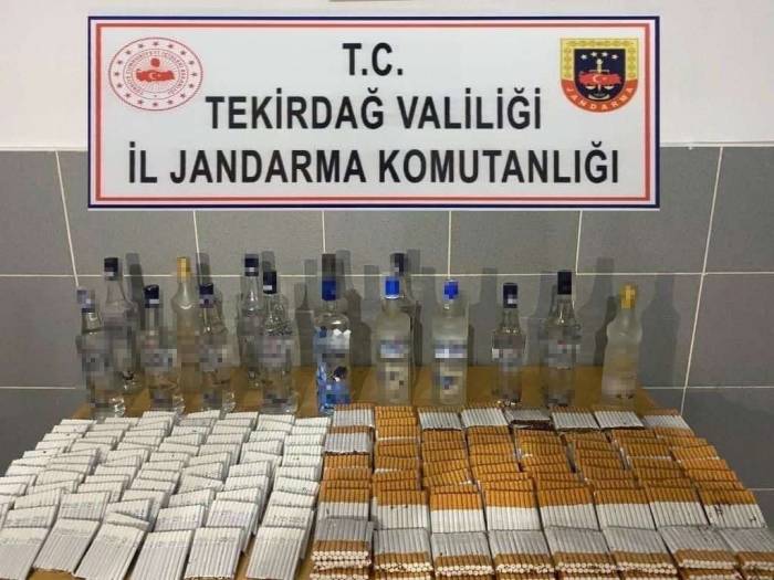 Tekirdağ’da 1 Ton 200 Litre Sahte Alkol Ele Geçirildi