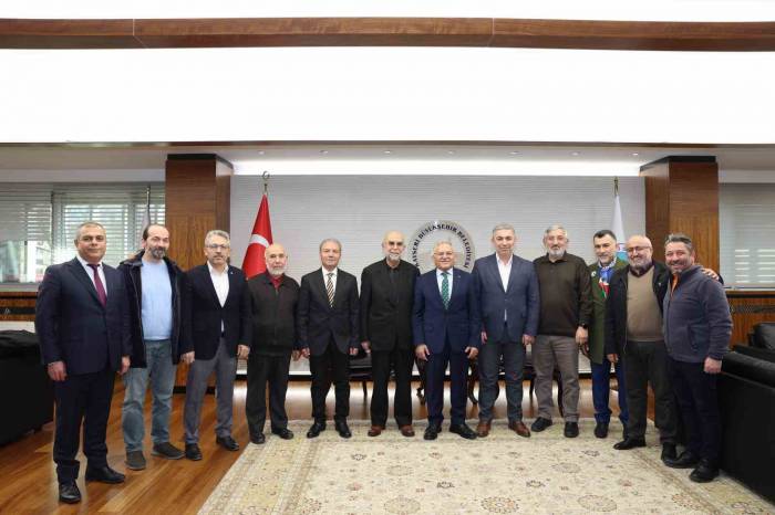 Başkan Büyükkılıç’a Stk Ve Muhtarlardan Ziyaret