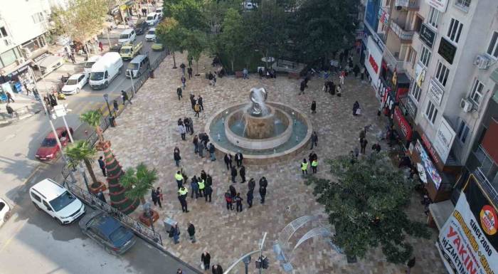 Manisa’nın Sembol Meydanı Kula Traverteniyle Kaplandı