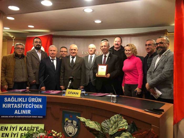 Abb Başkanı Yavaş, Esnaf Ve Sanatkarlar Odası Üyeleriyle Bir Araya Geldi