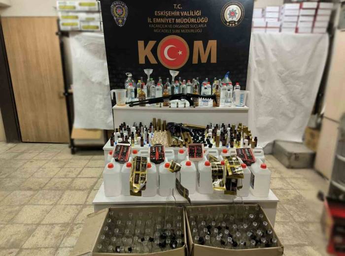 Polisten Sahte Alkole Geçit Yok