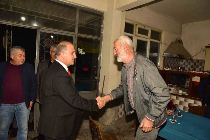 İncirliova Belediye Başkanı Kaya Mahallelerde Vatandaşlarla Buluşuyor