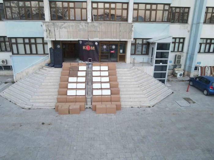 Denizli’de 1,5 Milyona Yakın Sarma Sigara Yakalandı