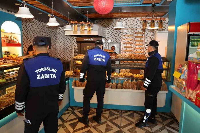 Toroslar’da Zabıta Ekipleri Yeni Yıl Öncesi Denetimlerini Arttırdı