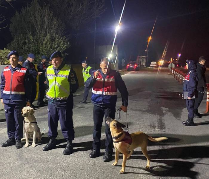 Jandarmadan Yeni Yıl Nöbeti