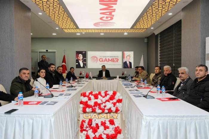 Hakkari’de Afad Koordinasyon Kurulu Toplantısı Yapıldı