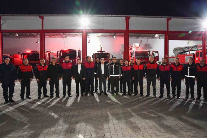 Vali Ergün Yeni Yıla Görev Başında Giren Kamu Personelini Ziyaret Etti