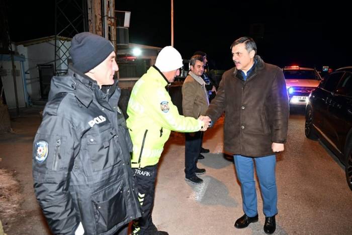 Vali Çiftçi’den Yeni Yıl Mesaisi