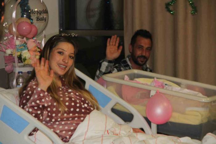 Kayseri’de Yılın İlk Bebeği ‘Ceylin’ Oldu