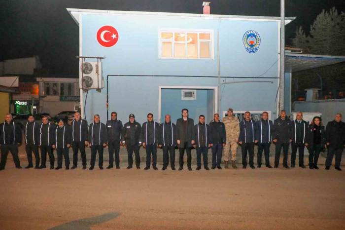 Erciş Kaymakamı Karaloğlu Güvenlik Güçlerinin Yeni Yılını Kutladı