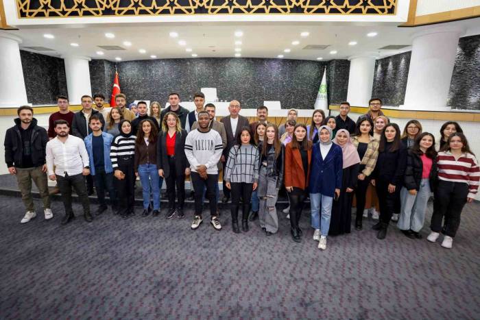 Geleceğin Kamu Yöneticileri Meram Belediyesi Meclisinde