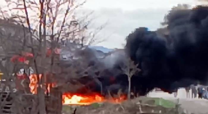 Sakarya’da Çocuk Parkında Yangın Çıktı