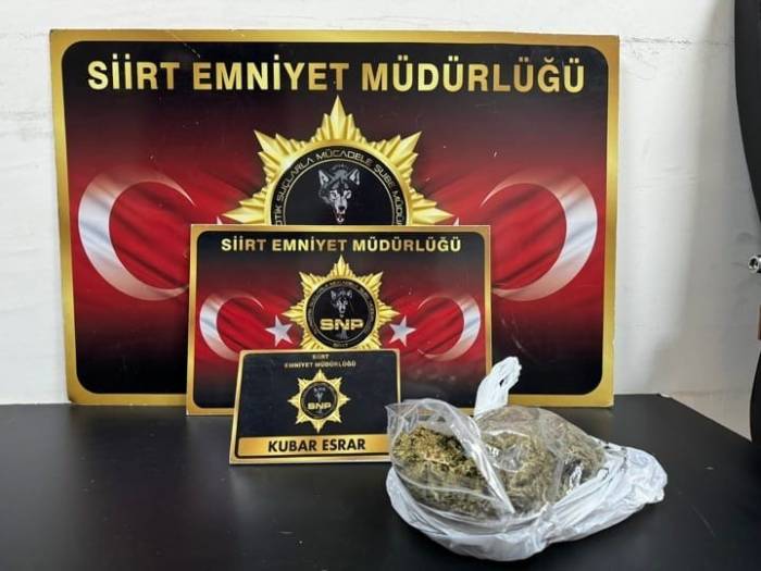 Siirt’te Uyuşturucu Operasyonunda 9 Şüpheli Yakalandı