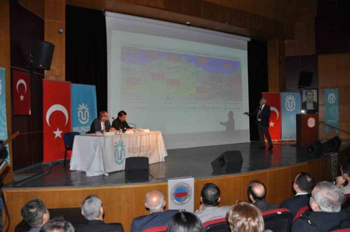 Tunceli’de "Deprem Dirençliliği Paneli" Düzenlendi