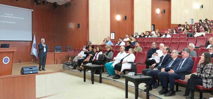Atatürk Üniversitesinde, Tıp Mesleği Ve Hekim Ahlakı Konusu Ele Alındı