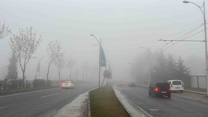 Malatya’da Sis Etkili Oldu