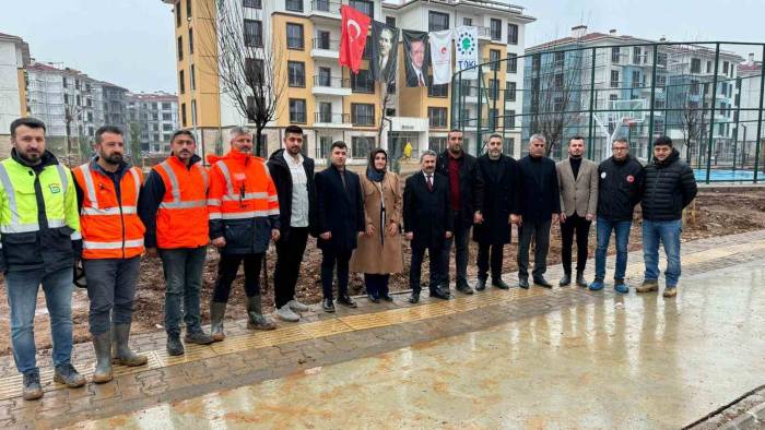 Milletvekili Alkayış Kalıcı Konutları Gezdi