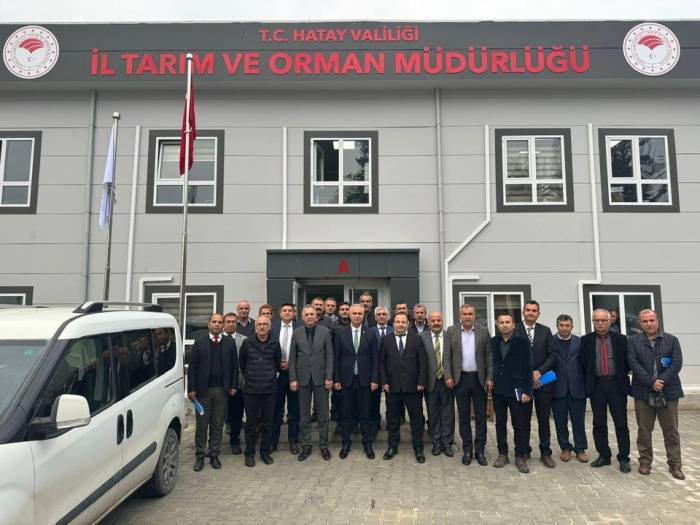 Hatay İl Tarım Ve Orman Müdürlüğünde Koordinasyon Toplantısı Gerçekleştirildi