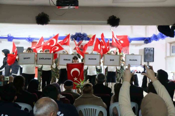 Şehit Jandarma Üsteğmen Çağlayan Irmak İsminin Verildiği Okulda Anıldı